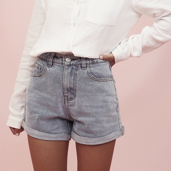 Crybaby 90s jean shorts - Picture 1 of 5